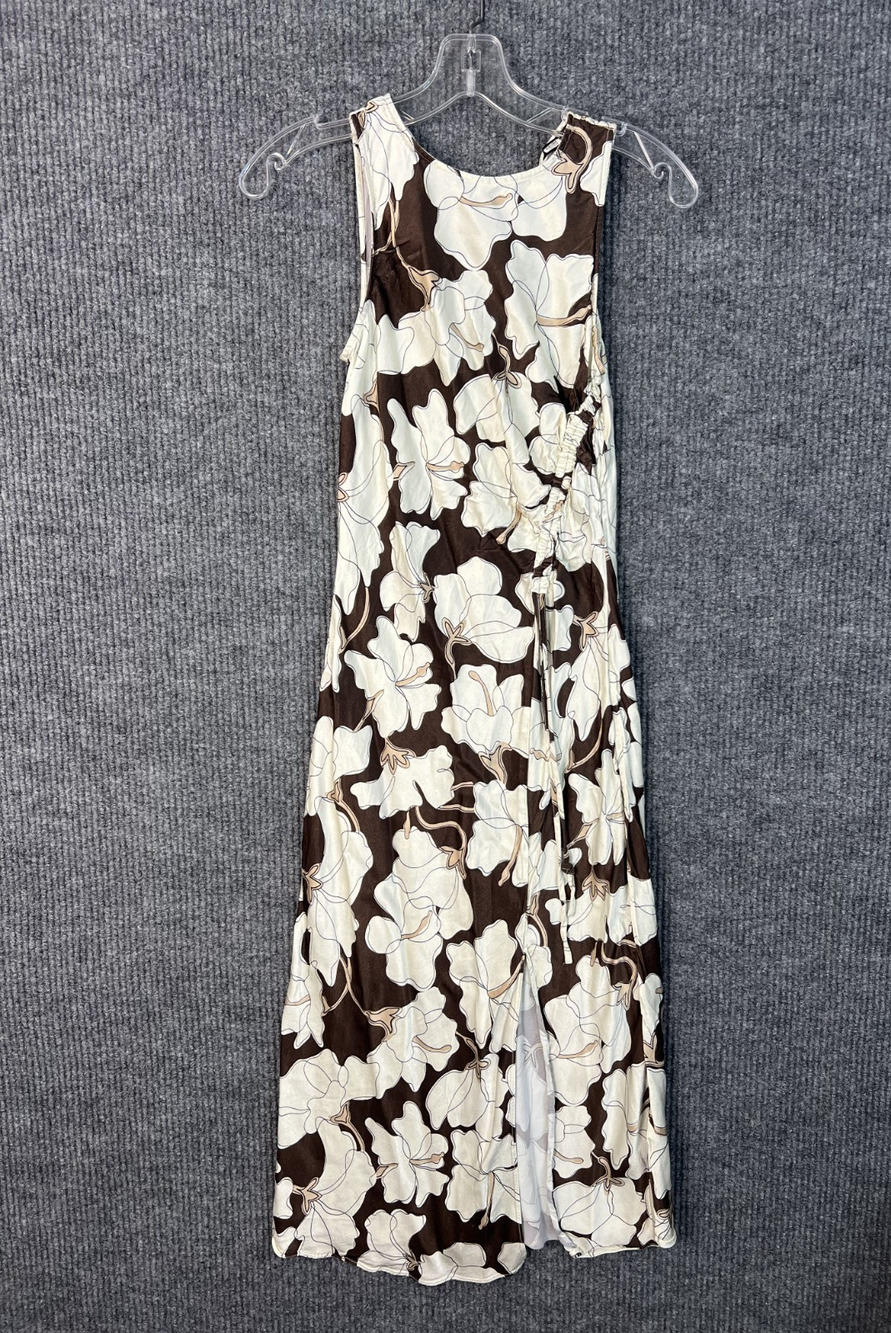 Rails Floral Gabriella Dress Size XS Sleeveless Multi Color Slit Midi